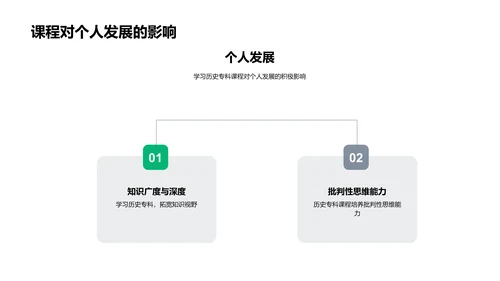 历史专科答辩攻略PPT模板