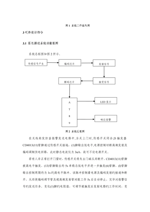 优秀毕业设计智能小区无线防盗系统的设计.docx