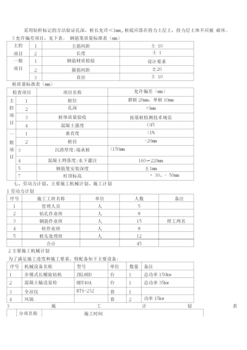 长螺旋钻孔灌注桩工程施工方案.docx