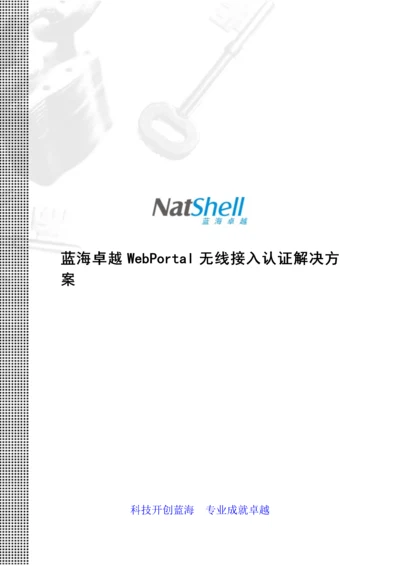 WebPortal无线接入认证解决专题方案.docx