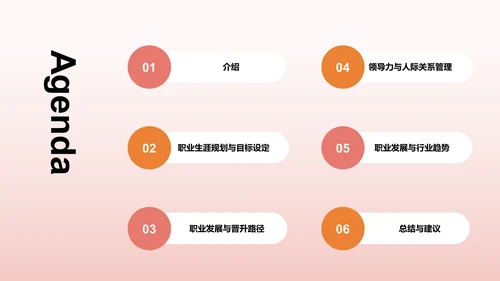 红色创意个人晋升发展规划述职PPT模板