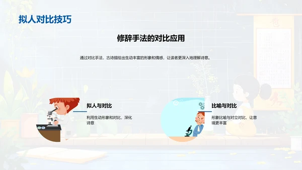 解析古诗韵律PPT模板