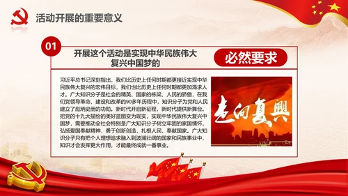 党委知识分子弘扬爱国奋斗精神活动PPT