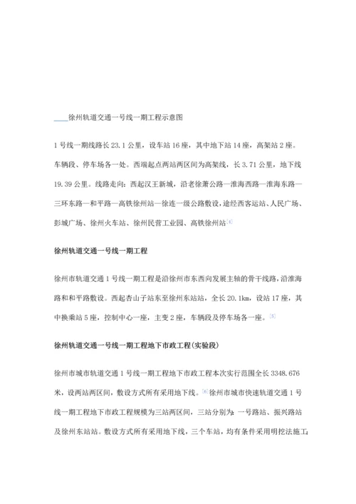 徐州轻轨规划高清图远期规划徐州地铁公司公布.docx