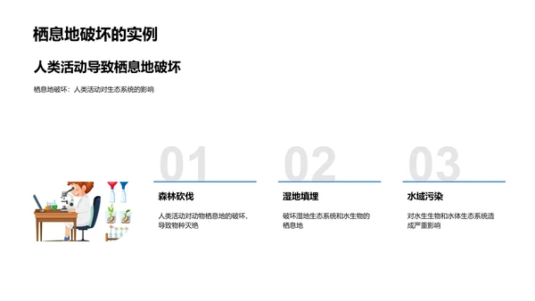 生态系统与生物PPT模板