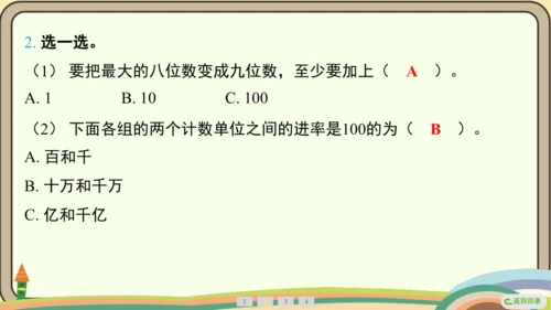 人教版数学四年级上册1.7 数的产生和十进制计数法课件(共24张PPT)
