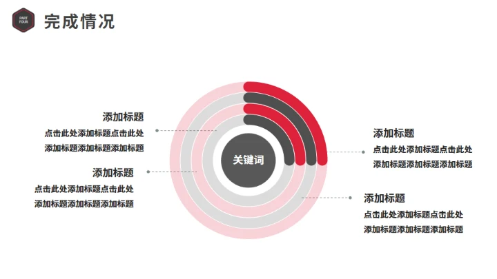 红色商务风岗位竞聘通用PPT模板