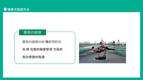 健康大数据平台健康预防重于医学治疗PPT