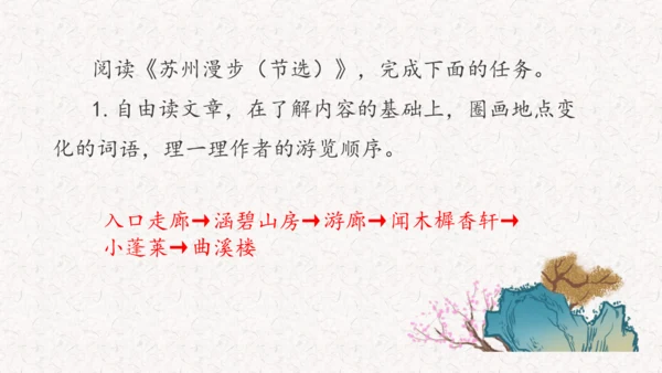 《记金华的双龙洞》课件