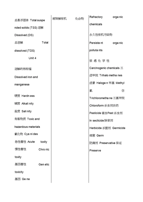 给排水专业英语汇总0001