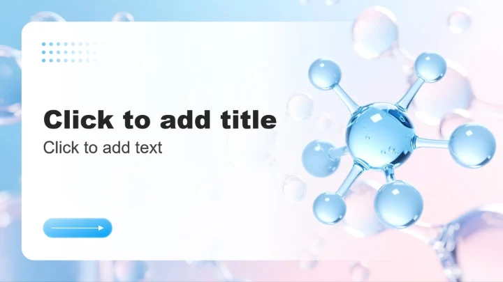 蓝粉色简约风医美医疗行业调研报告PPT主题模板