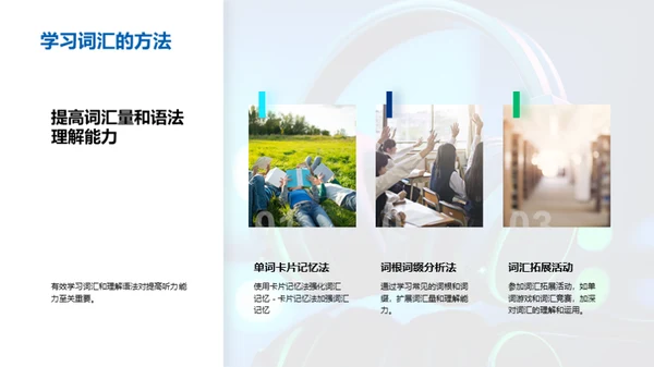 科技风教育培训教学课件PPT模板
