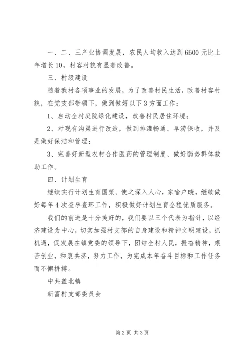 新富村党支部本年工作目标 (5).docx