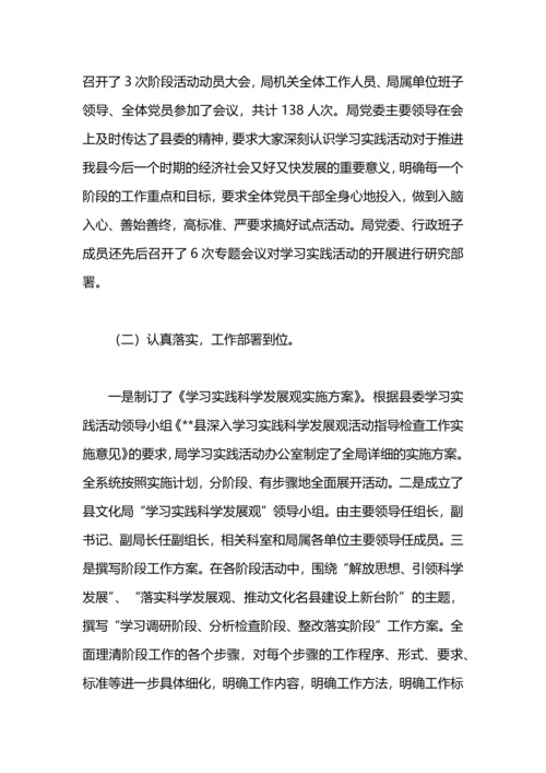 残联会科学发展观活动大总结.docx