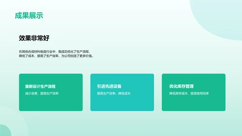 绿色医疗智能化生产提升效率PPT模板