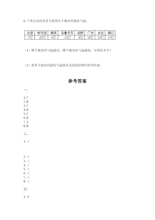 辽宁省【小升初】2023年小升初数学试卷（突破训练）.docx