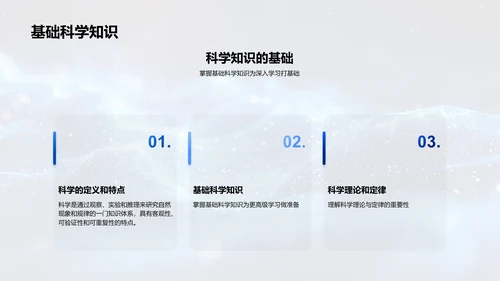 掌握科学知识提高成绩