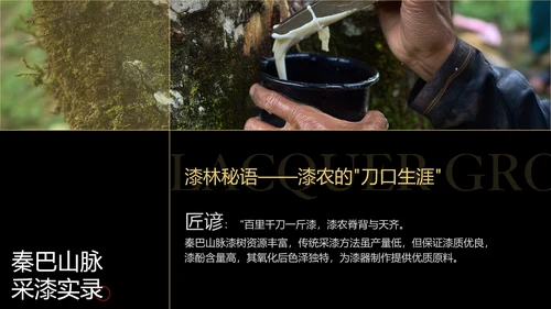 传统文化非遗漆扇介绍PPT模板