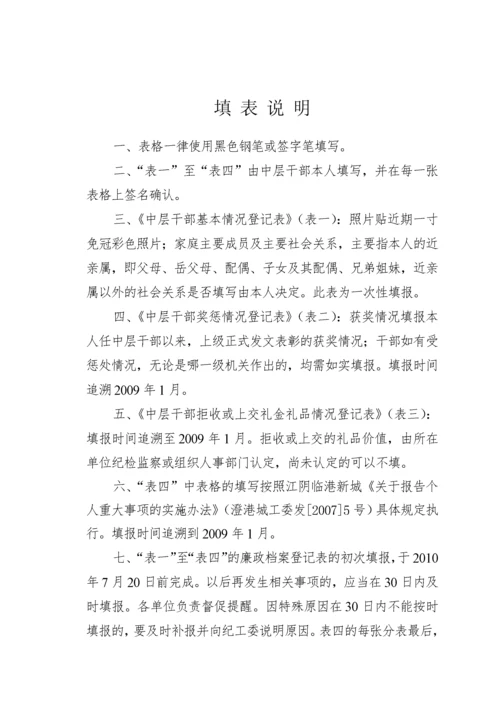 中层干部廉政档案登记表.docx