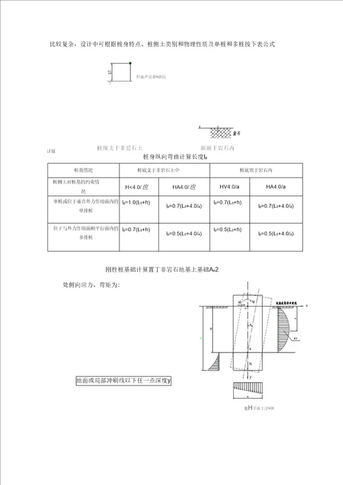 桩基础的设计