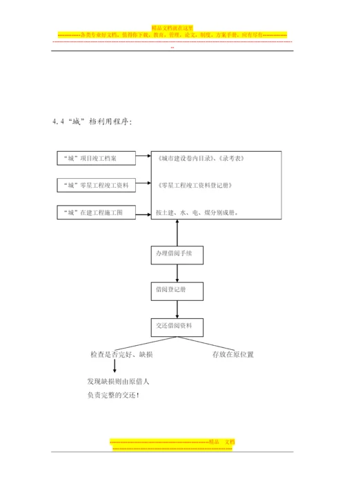 工程档案管理工作程序-.docx