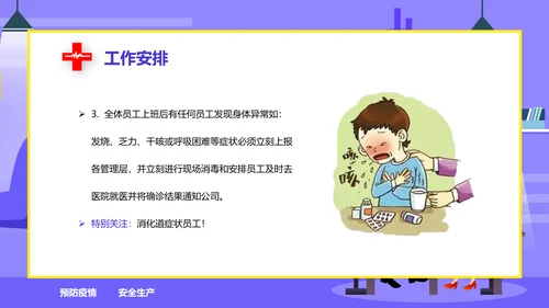 新冠疫情防控安全生产防疫教学PPT课件