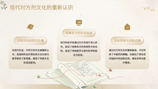 黄色中国风中药方剂应用PPT