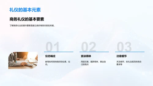 金融业商务礼仪提升PPT模板