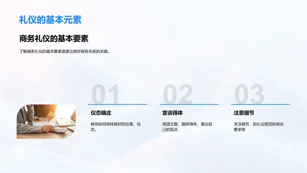 金融业商务礼仪提升PPT模板
