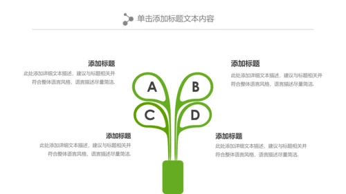 绿色森林植树造林林业木材园林绿化PPT