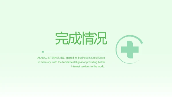 绿色小清新医生在线问答动态PPT