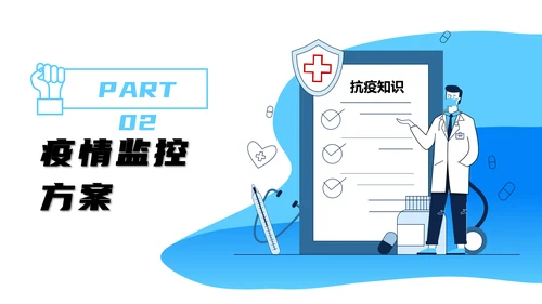 医院诊疗记录表科学防疫PPT模板