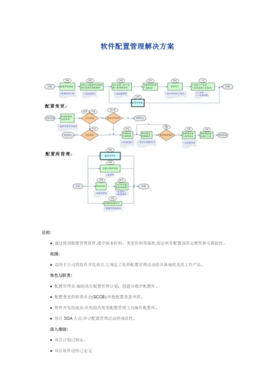 软件配置管理解决方案.docx