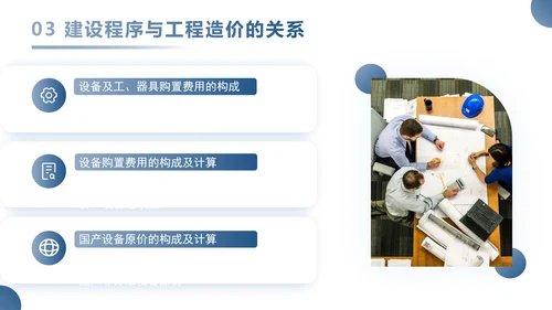 工程造价管理工作汇报PPT模板