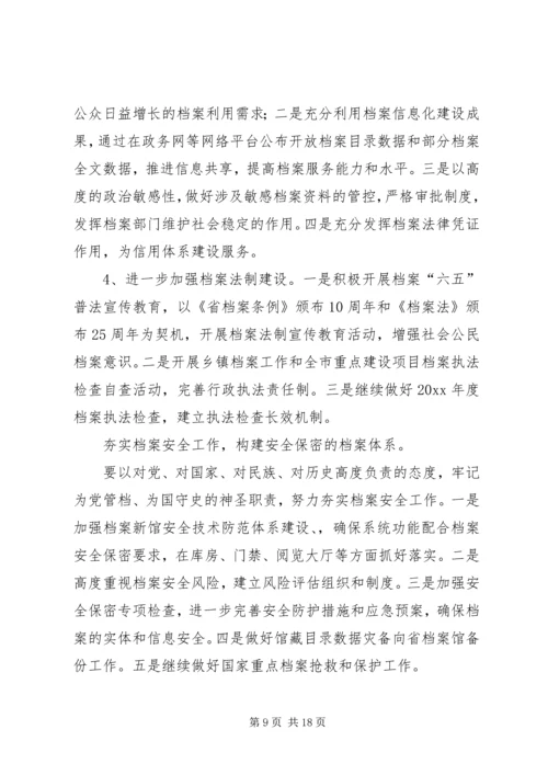 篇一：机关档案室规范化测评工作计划.docx