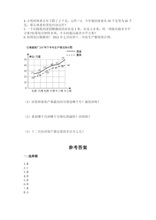 冀教版小升初数学模拟试卷精品【名师推荐】.docx