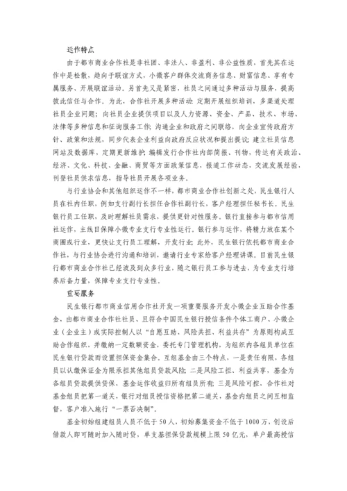 民生银行小微机构的战略整合之道.docx