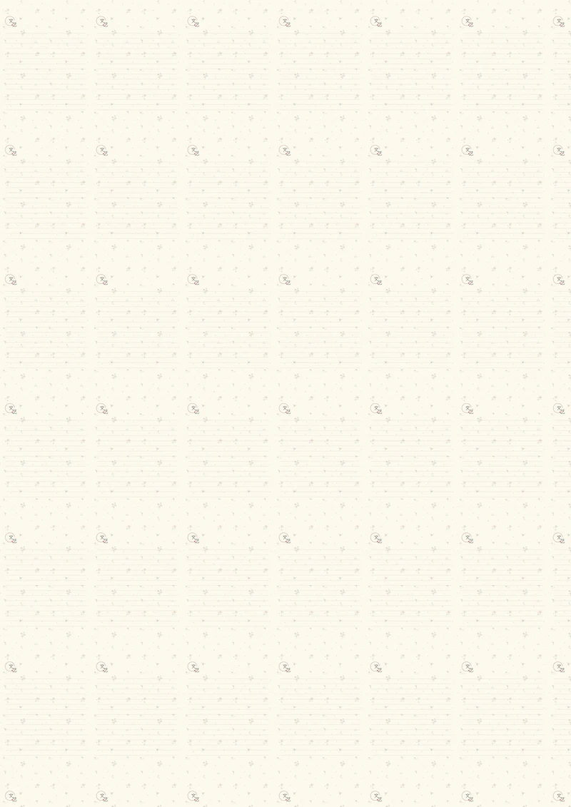 小清新文艺信笺信纸