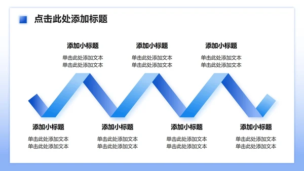 蓝色渐变商务风世界卒中日专题工作汇报PPT模板