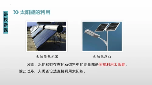 22.3太阳能（课件）(共20张PPT) -2023-2024学年九年级物理全册同步精品讲与练（人教