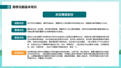 防洪防汛安全教育抗洪救灾通用PPT课件