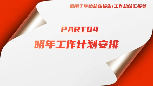 翻页创意年终总结工作总结PPT模板