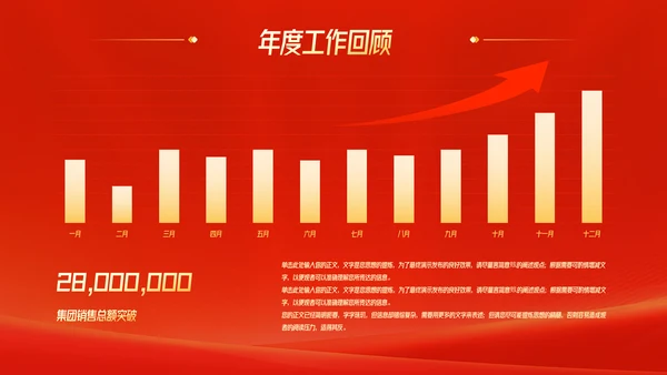 蛇年大吉红色喜庆企业年会颁奖典礼PPT模板-