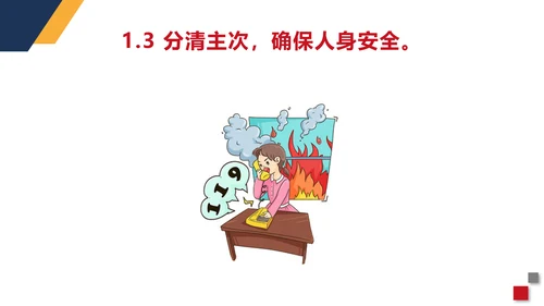 火警119商场超市消防安全知识培训PP模板