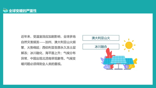 碳中和概念全球变暖环保PPT模板