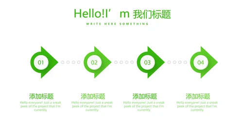 绿色小清新医药营销团队管理动态PPT