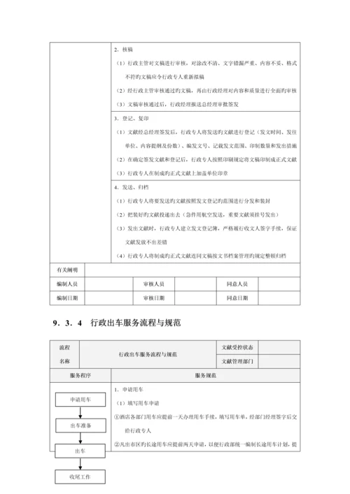 公司行政部服务流程与规范.docx