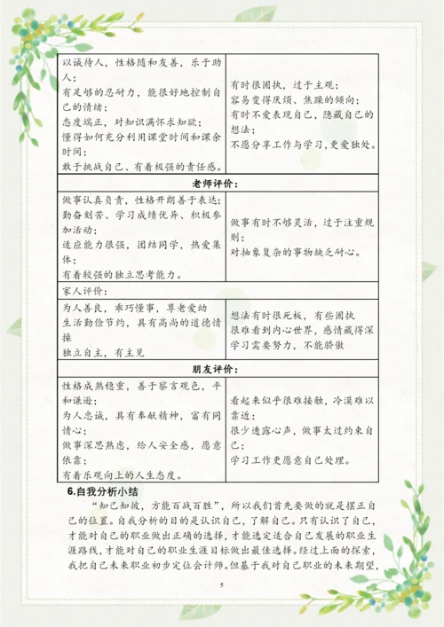 16页7900字会计专业职业生涯规划.docx