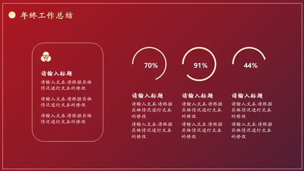 新起点新跨越老虎国潮中国风通用PPT模板
