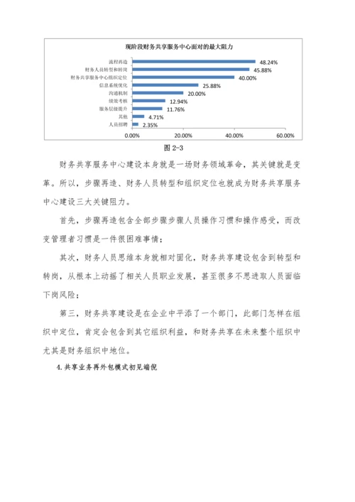 中国企业财务共享服务中心建设情况调查研究报告.docx